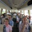 Doordat het verkeer in Cairo erg druk is, zaten we soms een tijdje in de bus