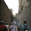 Op weg naar een oude kerk in Cairo.