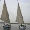Als groep verdelen we ons in drie zeilboten