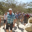 We maken een wandeling door Ein Gedi