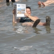 Half de middag brengen we een bezoek aan de Dode Zee