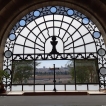 Het uitzicht vanuit de Dominus Flevit (de Heere weende) Kerk
