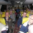 Om half 3 in de bus op weg naar de berg Sinai