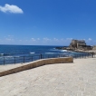 De oude stad Caesarea aan de Middellandse Zee