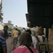 Op weg naar de geboortekerk in Bethlehem