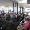 Op de luchthaven in Tel Aviv