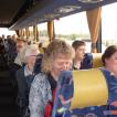Op weg naar de luchthaven Schiphol.