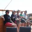 Een aantal foto's op de boot