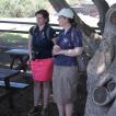 Agetha en Sanneke