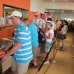 Voor de lunch in Qumran