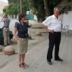 Drie pelgrims in Jericho